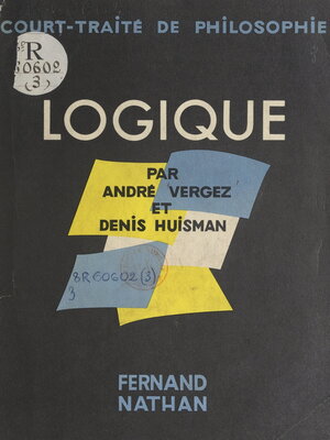 cover image of Logique